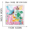 Wholesale Mermaid Wave Embroidered Patch with Anchor Design for Clothing Bag Decoration Fashion Accessory