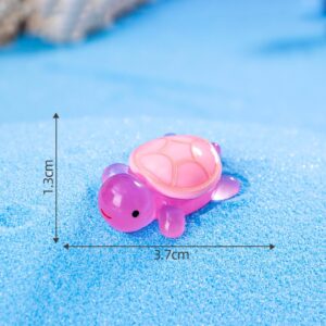16 # Rose red [medium size] / 30 types of luminous cartoon turtles