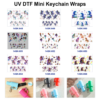 oly-75e6615a8449d3764eeb3ca96fe3fdbc Wholesale 2/4/8pcs Unicorn Cartoon Character Print Mini Cup Keychain Sticker OLY Exclusive
