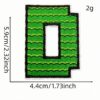 Wholesale Polyester Embroidered Alphabet Patches Colorful 26 Letters for Clothing Bags Repair Gift