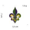 oly-75fd26d04bf42f39affafe705586c1a0 Wholesale Polyester Thread Carnival Party Applique Patch Decorative Accent for Coat Fashion Gift