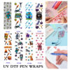 oly-7611ab958f88d2763f01a79d5049c598 Wholesale 2/8/16pcs UV DTF Stickers Pixel Block Adventure Game Patterns Pen and Bookmark Stickers