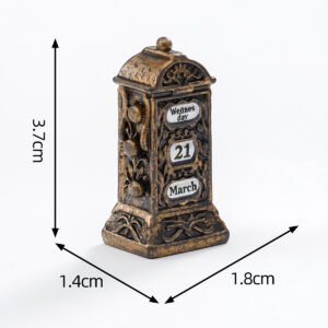 4 # Calendar ornaments / Retro luxury appliances