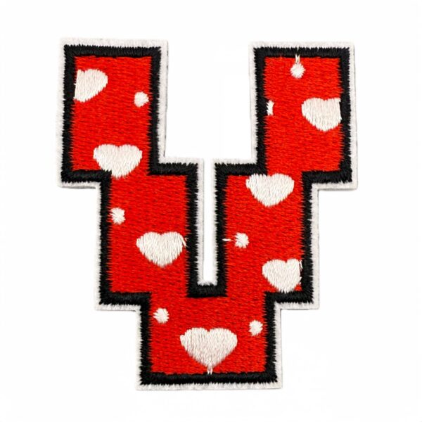 Wholesale Polyester Embroidered Alphabet Patches Colorful 26 Letters for Clothing Bags Repair Gift