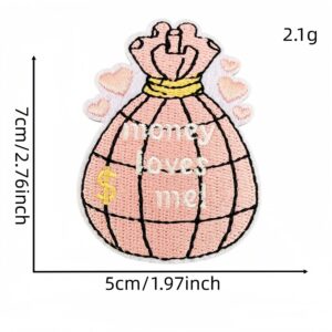 Money cloth sticker 2#