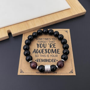 Wholesale Vintage Lucky Bead Bracelet Unisex Niche Design Jewelry Accessory for Boutique Resale