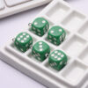 oly-764c202d24f02b3d79f63158c73355c5 Wholesale Acrylic Solid Color Dice Beads for Bag Charm Keychain DIY Accessories