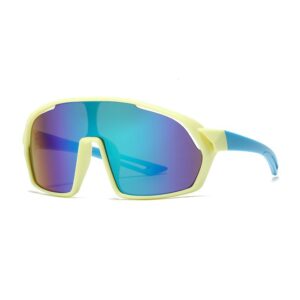 3315 blue and yellow frame colorful green