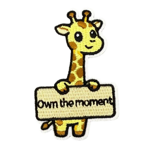 oly-767140a2877aed8f936a3919100f6b35 Wholesale Polyester Thread Embroidered Cartoon Animal Holding Sign Patch Decorative Sticker Fashion Accessory