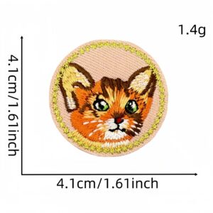 Cartoon animal cloth stickers 3 #