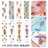 oly-76966645dd4fc610a47d5a660f0cbaed Wholesale 2/8/16pcs UV DTF Stickers Summer Pen and Bookmark Stickers