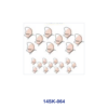 oly-76a24f0dc93c07d11b0029452c5f3629 Wholesale 2/4/8pcs Minimal Butterfly Mini Cup Sticker