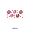 oly-76b1ab0f649b169bcfe7d93464d5b84c Wholesale 5pcs Mama Text Bow Leopard Checkerboard Pink Ribbon Cute Cartoon Figure Christmas Snowman Mixed Print 16oz Cup UV DTF Wraps