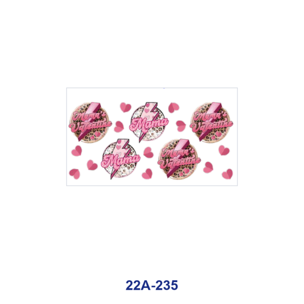 oly-76b1ab0f649b169bcfe7d93464d5b84c Wholesale 5pcs Mama Text Bow Leopard Checkerboard Pink Ribbon Cute Cartoon Figure Christmas Snowman Mixed Print 16oz Cup UV DTF Wraps