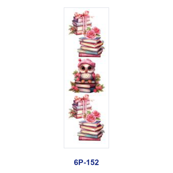 Wholesale 2/8/16pcs UV DTF Stickers Cute Animal Book Rose Print Pen and Bookmark Stickers