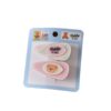 oly-76dd67931bfda9b0aacd7d1e331f7b86 Wholesale Teddy Bear Acrylic Hair Clips 2pcs Oval Water Drop Design Fashion Hair Accessory OLY Exclusive