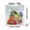 oly-7727592079321cd1e8da7432ad3ca09e Wholesale Marine Life Embroidery Patch Set 22 Pieces Ocean Theme Craft Supply for Hats Clothes