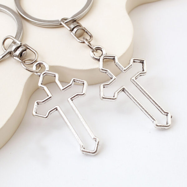 oly-7734ef1d99e68bf5d4603f91d8a3f61e Wholesale Cross Crown Roman Numerals Design Keychain Bag Charm Decorative Fashion Accessory Resale Gift