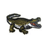 oly-7738f8d6bb9d0c34f662666f83c5b553 Wholesale Trendy Cartoon Crocodile Embroidered Patch Iron-On DIY Accessory for Shoes Hats