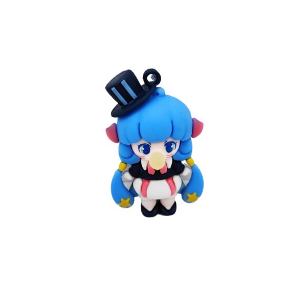 oly-775c02352b6bf59eef8a5efccab43003 Wholesale Cartoon Bubble Fairy Princess Keychain 3D PVC Bag Charm for Gift Boutique Resale
