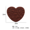 oly-77706803597f641e134bbc6da585a132 Wholesale Silicone Pacifier Clip Cartoon Heart Print Baby Anti Drop Chain Baby Accessory