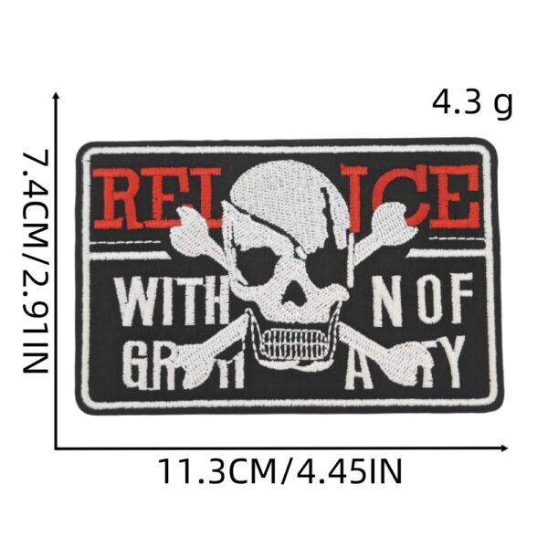 oly-77813247dc137f1e9e7ae40f8bd2812b Wholesale Trendy Skull Punk Embroidered Patch Sticker Fashion Decorative Clothing Accessory Gift