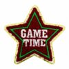 Wholesale Gold Edge Towel Embroidered Rugby Patch Sports Fashion Accessory Decorative