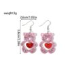 oly-77aab130f91a3f1e8a466814f4d13ce0 Wholesale Stylish Acrylic Heart Envelope 2D Earrings Valentine's Day Fashion Accessory Gift