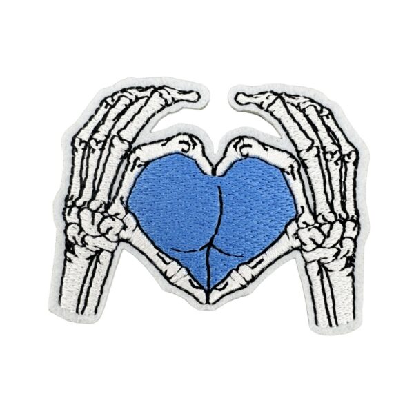Wholesale Embroidered Cartoon Ghost Skull Patch Decorative Clothing Accessory for Boutique Resale