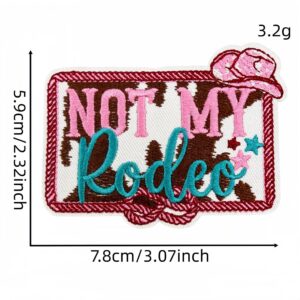 Cowboy girl cloth sticker 9 #