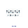 Wholesale 8pcs Sweet Bow Girl 3oz Cup Stickers Wrap OLY Exclusive