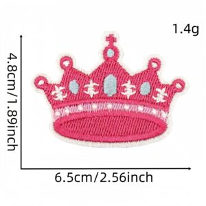 Pink series cloth stickers 20#