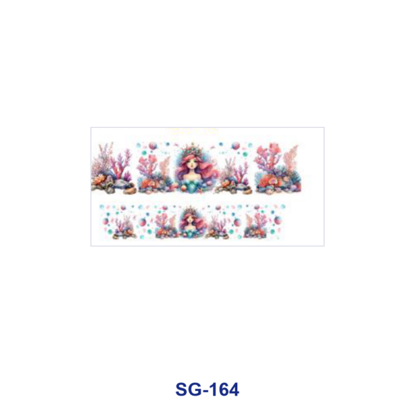 Wholesale 8pcs Aesthetic Character Girl 3oz Cup Stickers Wrap OLY Exclusive