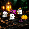 Wholesale Halloween Wizard Ghost Resin Figurine Desktop Ornament Chic Home Decor