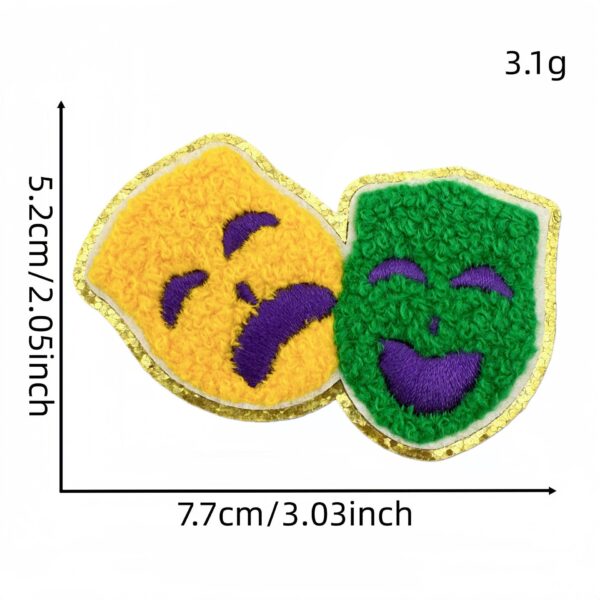 oly-7838567c836d4eb88eb5a28b7dd59e6c Wholesale Towel Embroidered Carnival Sequin Iron-On Patch for DIY Clothing Decoration Accessory Gift