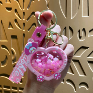 Oiled sanrio love pendant-melody / Single opp bag packaging
