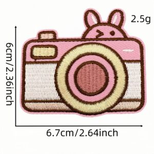 Cartoon camera cloth sticker 10 #