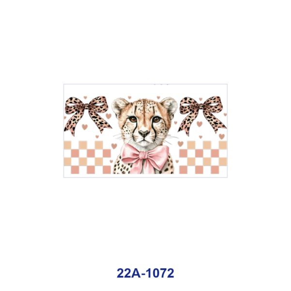 oly-78a1a85ebf8fee1515a5e522d5c01daa Wholesale 5pcs Soft Retro Leopard Print Cheetah Bow Floral Butterfly Heart Checker Rainbow Mixed Decor Prints 16oz Cup UV DTF Wraps