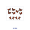 Wholesale 8pcs Cute Illustrated Pet Fairy Figure Cherry Tableware Butterfly Floral Decor Mini Cup Keychain Sticker OLY Exclusive