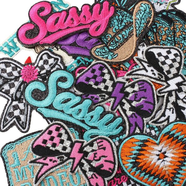 Wholesale Embroidery Patch American Western Cowboy Fashion Accessory for Clothing