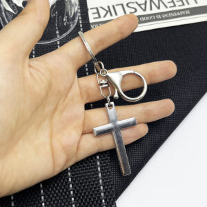 Glossy silver lobster buckle