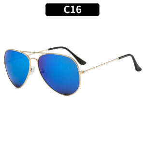 C16-Gold Frame Ice Blue