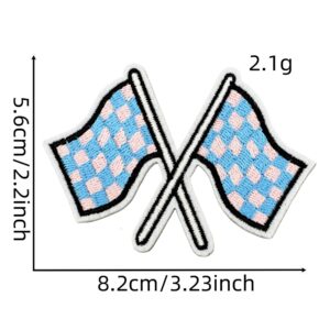 Plaid patch 7#