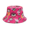 Wholesale Casual Eyes Pattern Bucket Hat Sun Protection for Beach Resort Resale