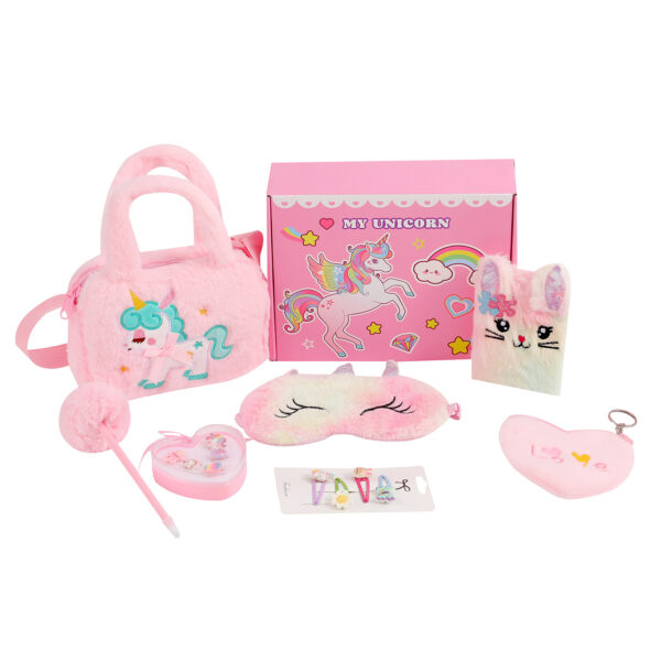 Wholesale Unicorn Notebook & Bag Gift Set for Kids Birthday Party