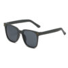 Wholesale Retro Children's Square Sunglasses UV400 Black Frame Sunscreen Fashion Accessory