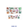 oly-790642d2ad8bd2430b9316ced65ef9cd Wholesale 2/4/8pcs Inspirational Quote Mini Cup Keychain Sticker