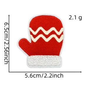 Christmas cloth stickers 4#
