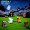 oly-792dfb368927ec9efc851f4cbd1b829e Wholesale Resin Miniature Ghost Halloween Decoration DIY Craft Supply
