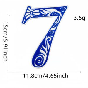 Digital cloth sticker 3#